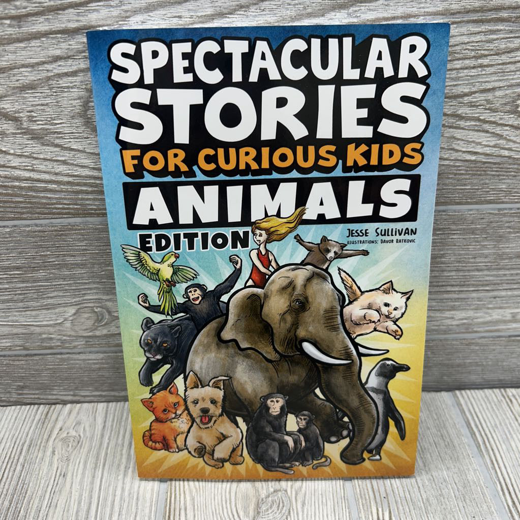 Spectacular Stories For Curiois Kids Animals Chapter Book