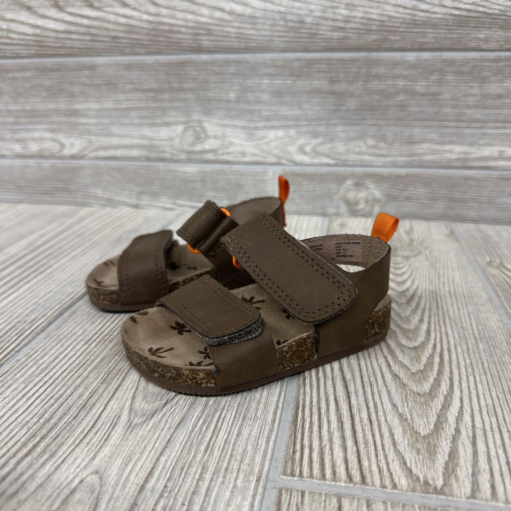 Velcro Footbed Sandals 3c