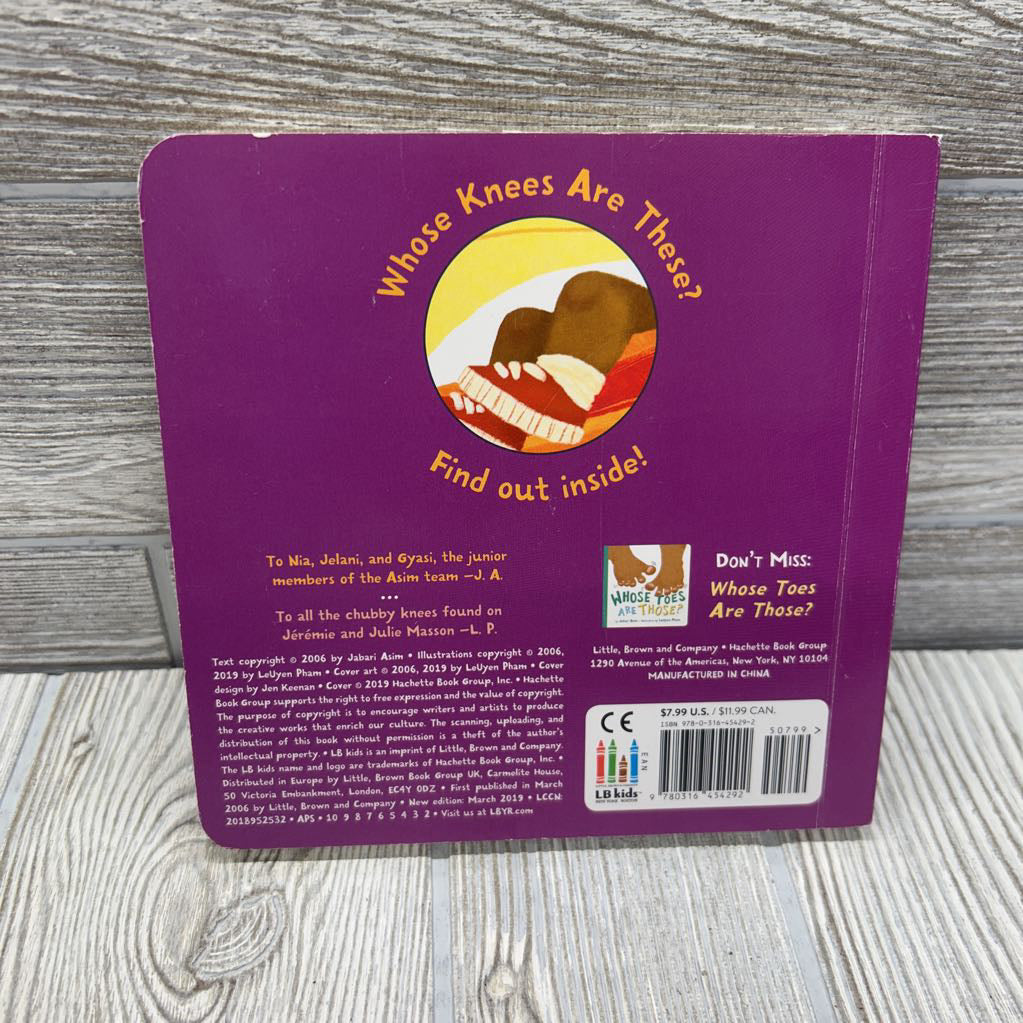 Whose Knees Are These? Board Book
