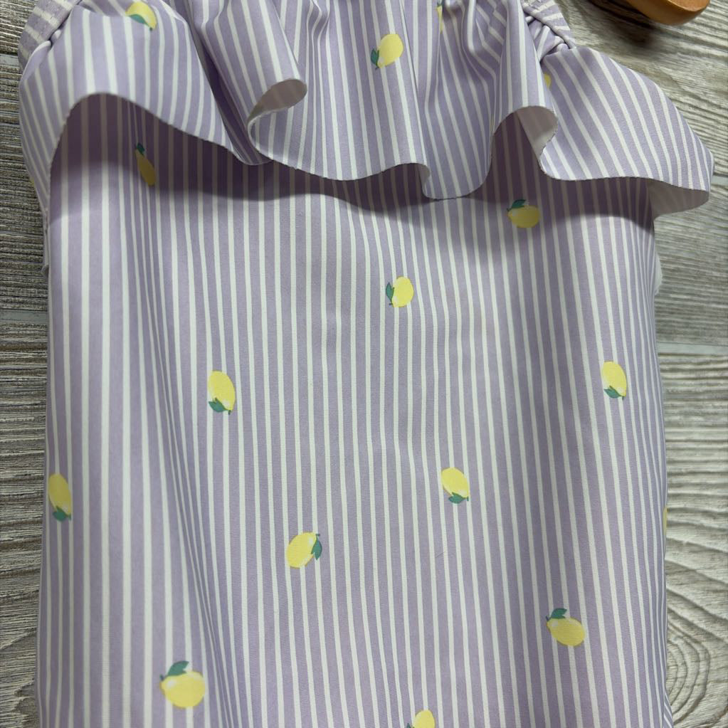 Swimsuit Lemons & Stripes 3t