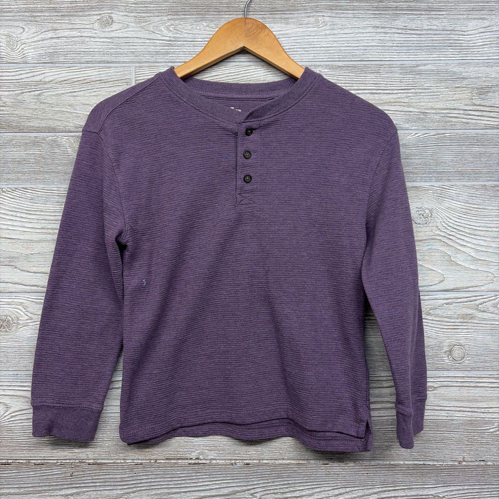 Ribbed Henley LS Shirt 8