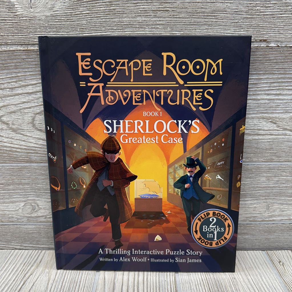 Escape Room Adventures Sherlock's Greatest Case 9 Hardcover