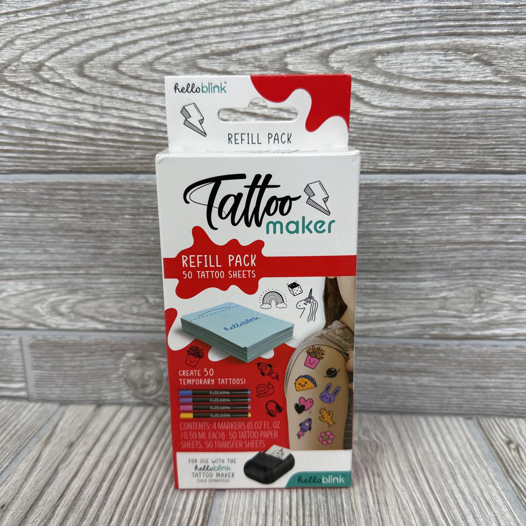 NEW Tattoo Maker & Refill Pack