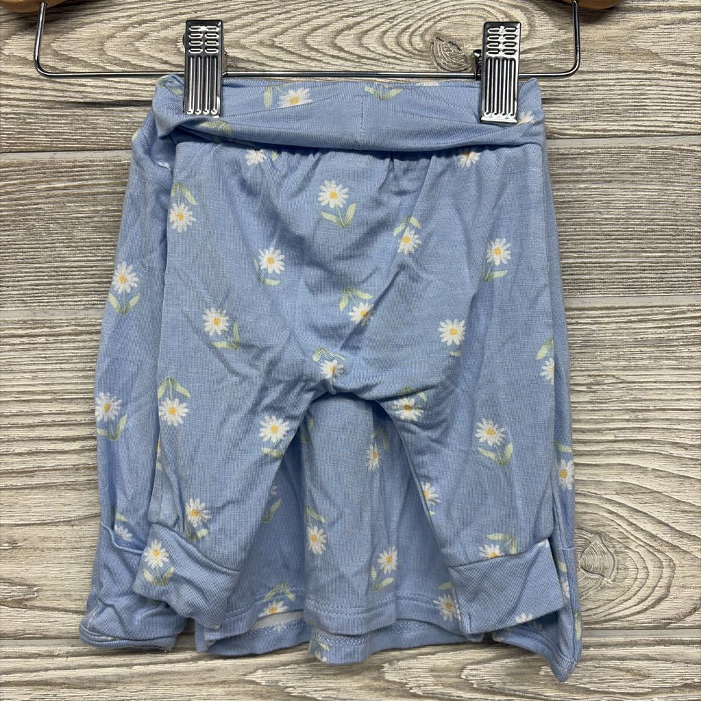 LS Bamboo Shirt & Harem Pants Flowers NB