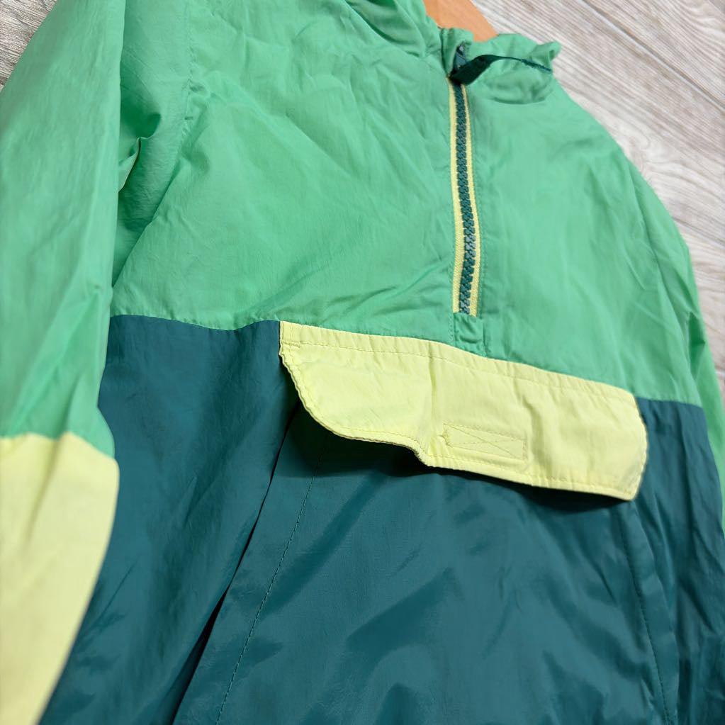 1/4 Zip Windbreaker Jacket W/ Hood 18M