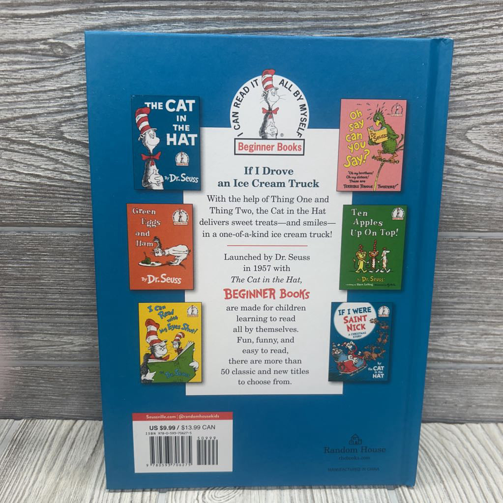 If I Drove An Ice Cream Truck Hardcover Book