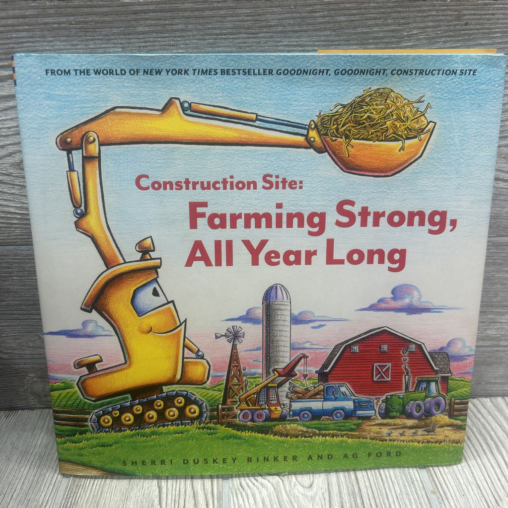 Farming Strong, All Year Long Hardcover Book