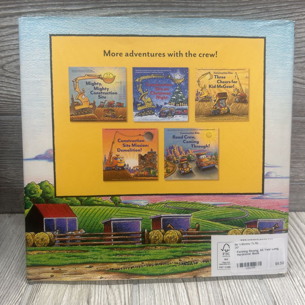 Farming Strong, All Year Long Hardcover Book