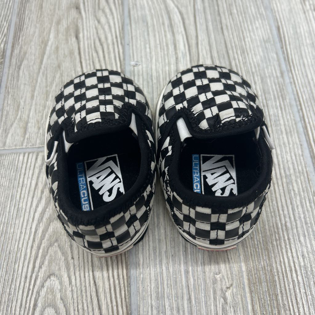 Ultra Cush Slip On Checkered Shoes 3c