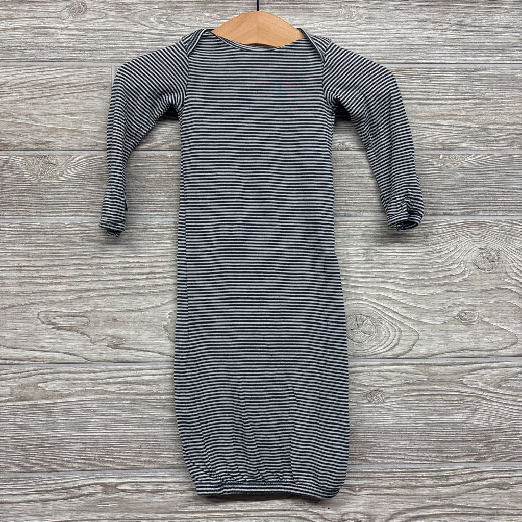 LS Purely Soft PJ Gown Stripes NB