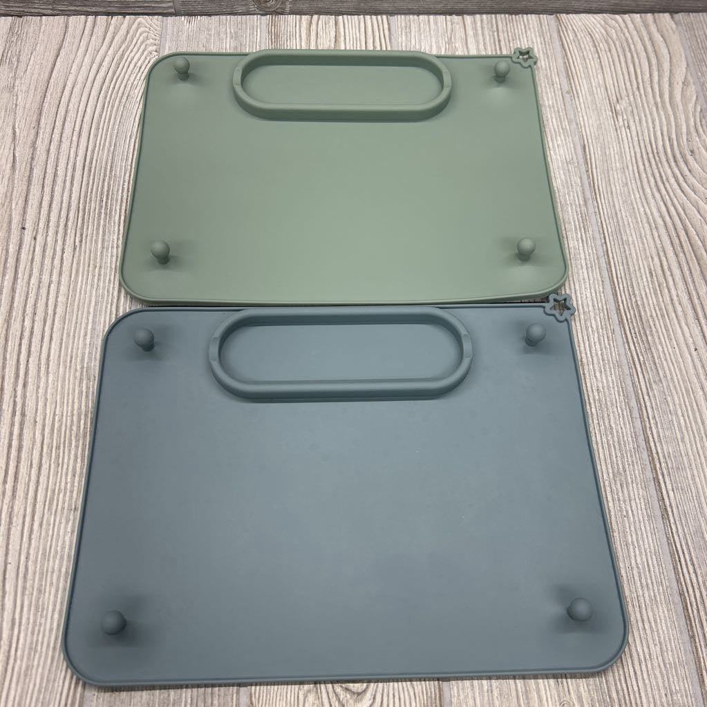 2 Pk Silicone Suction Mats