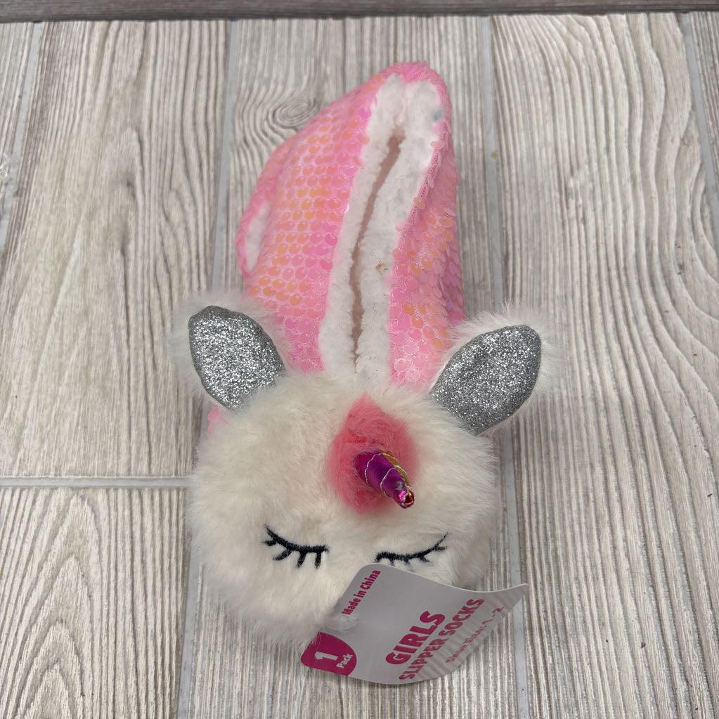 NEW Sequins Unicorn Slippers