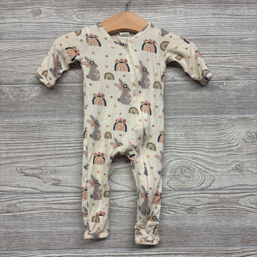 Bamboo Sleeper Rainbows Bunnies 0-3M