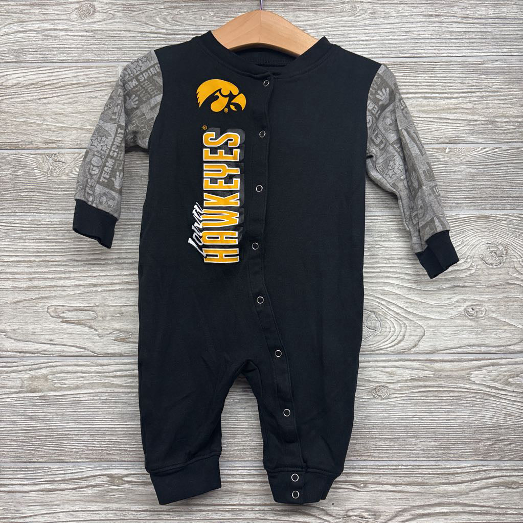LS Snap Outfit IA Hawkeyes 6-9M