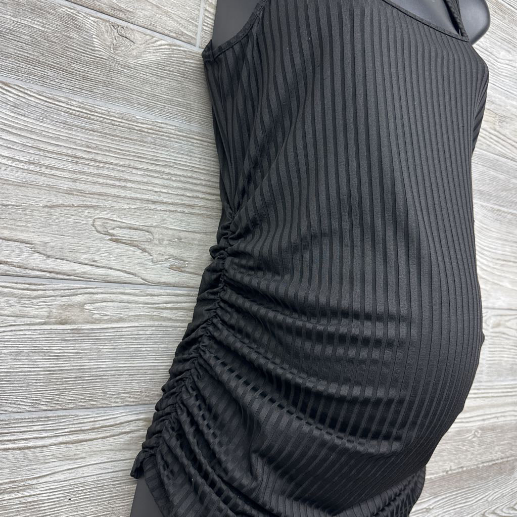 Ribbed Ruched Tank Top Medium