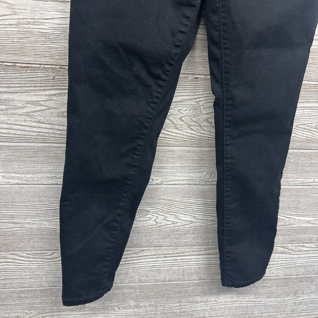 Cross Panel Skinny Jeans 10/Med