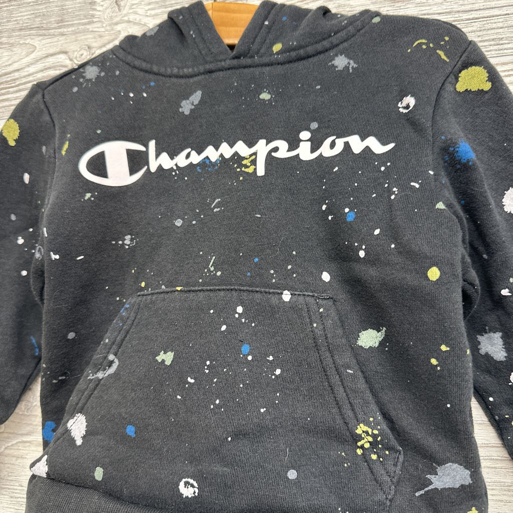 Paint Splatter Hoodie 2t