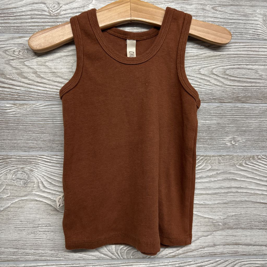 Rib Knit Tank Top 2t