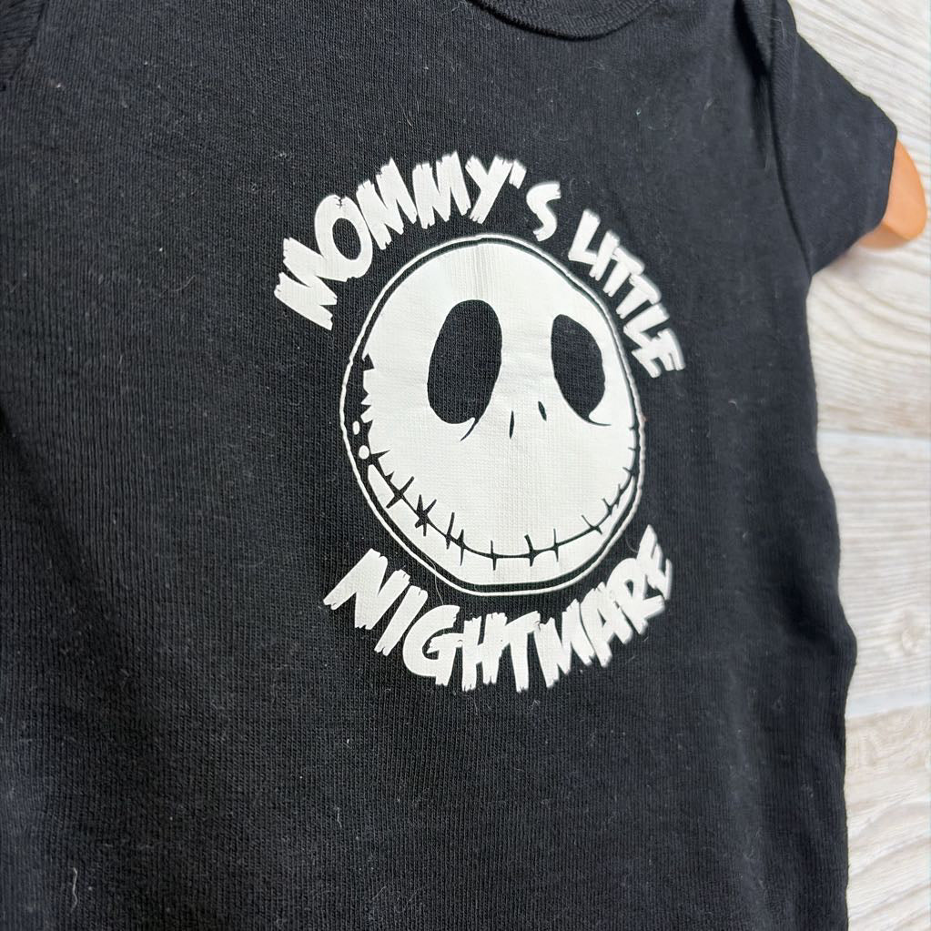 Bodysuit Jack Skellington Mommy's Little Nightmare 6-9M