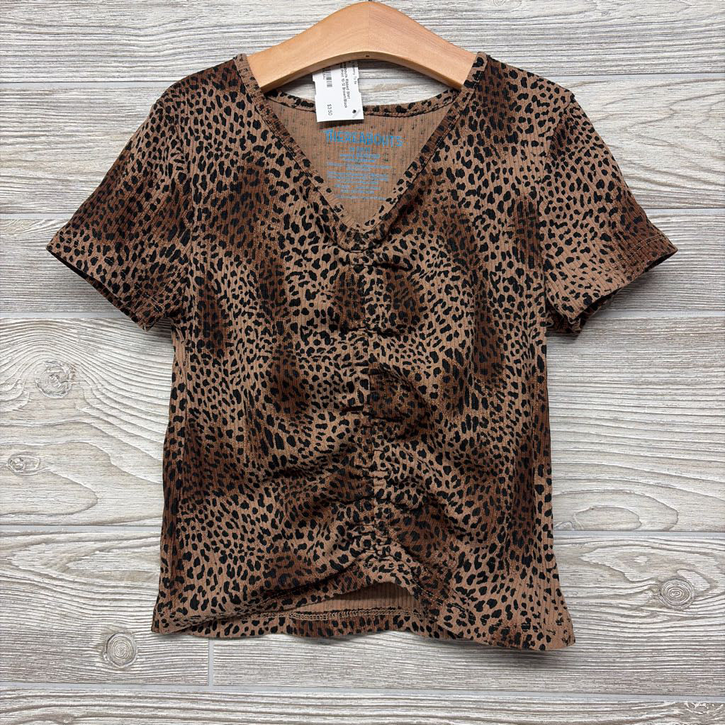 Ribbed Shirt Animal Print 10-12