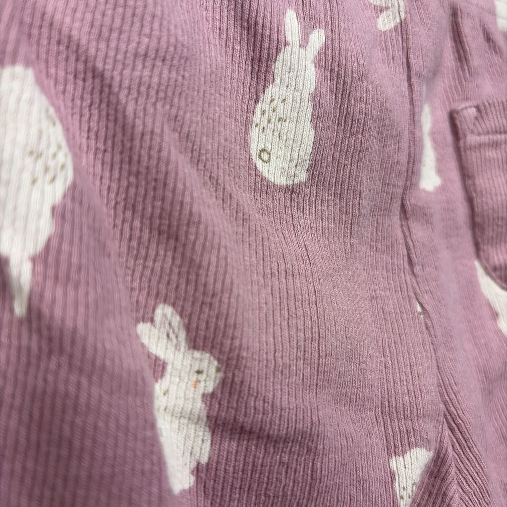 Ribbed Bodysuit Rabbits & Pants 18M