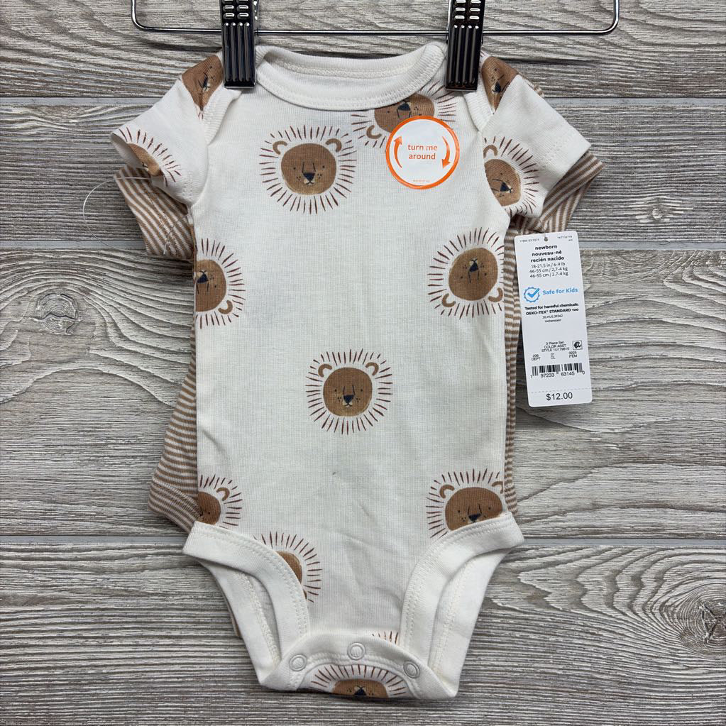 NEW Bodysuit, Striped Henley Bodysuit & Pants Nb