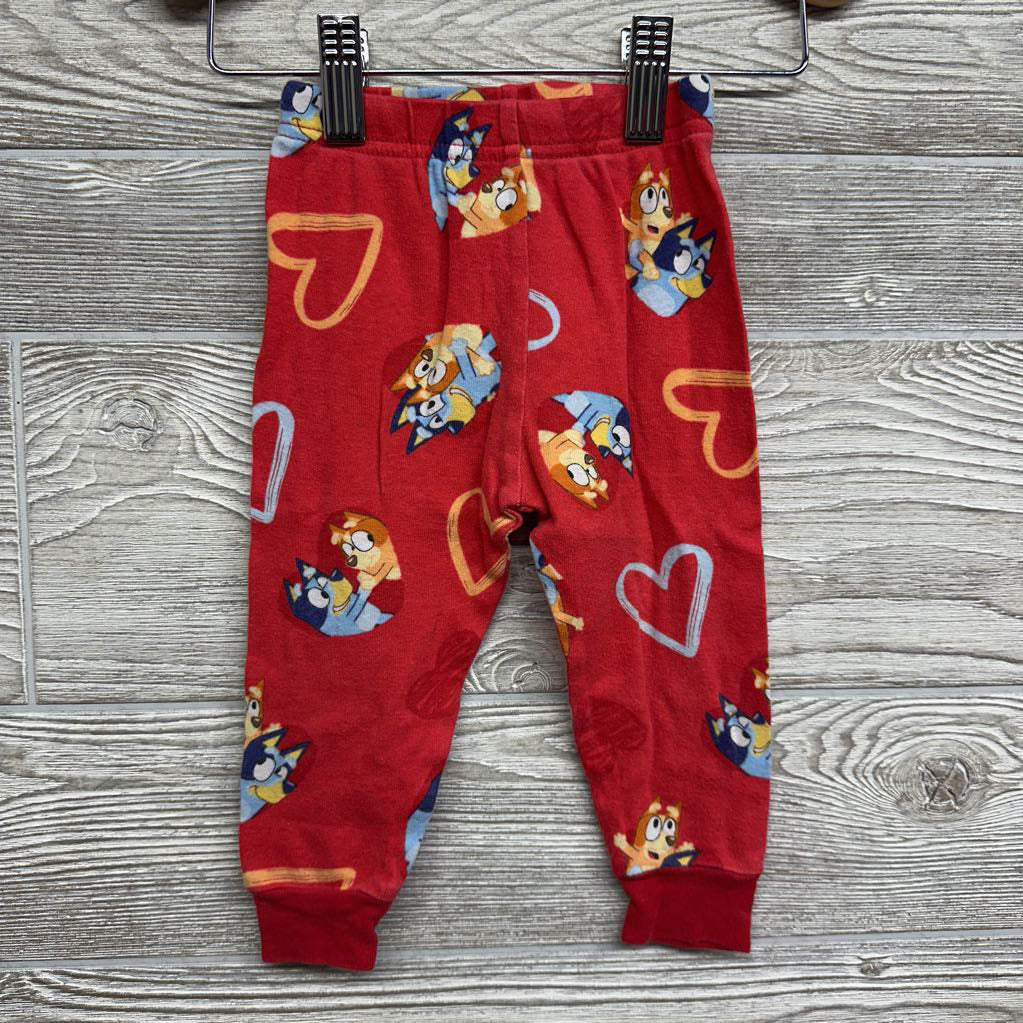 2 Pc LS PJs Hearts 18M