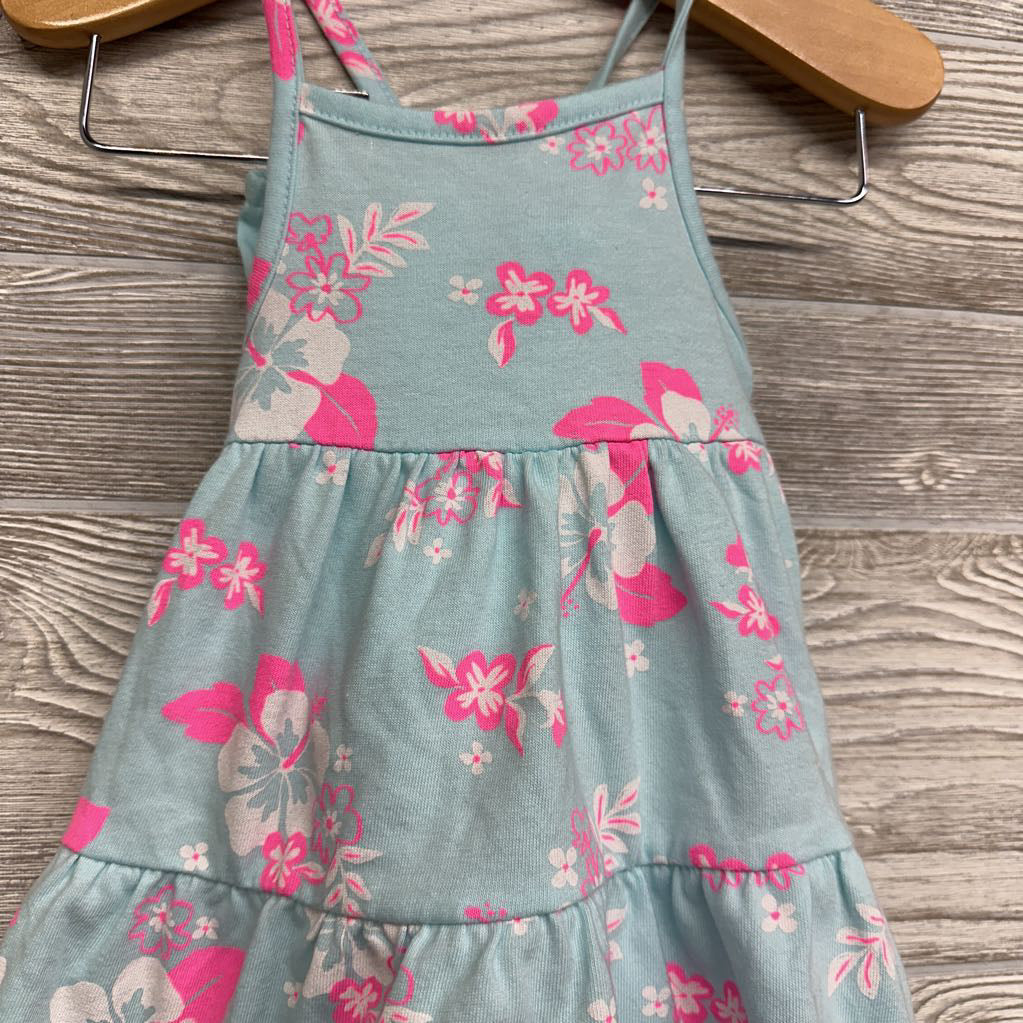 Tank Tiered Dress Flowers & Bloomers 12M