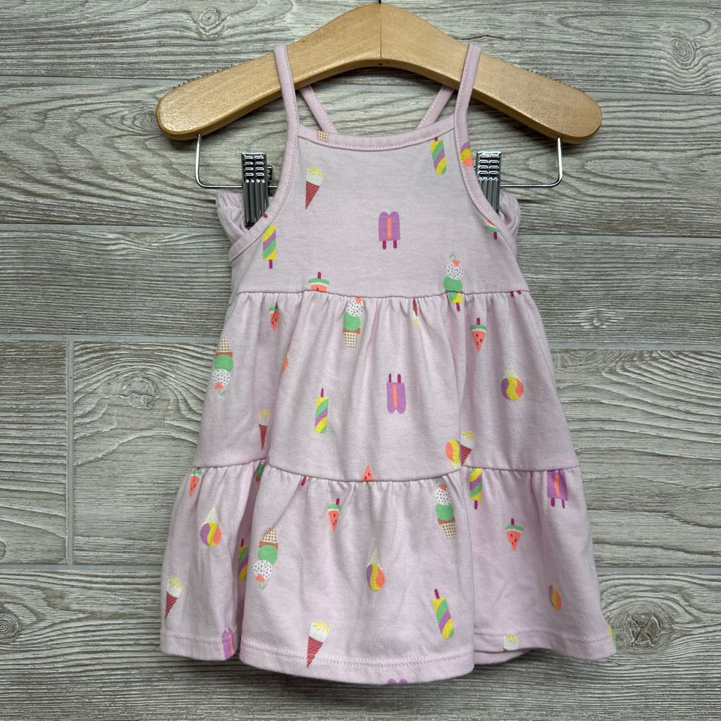 Tank Tiered Dress Ice Cream Cones & Bloomers 12M