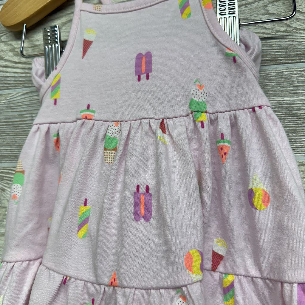 Tank Tiered Dress Ice Cream Cones & Bloomers 12M