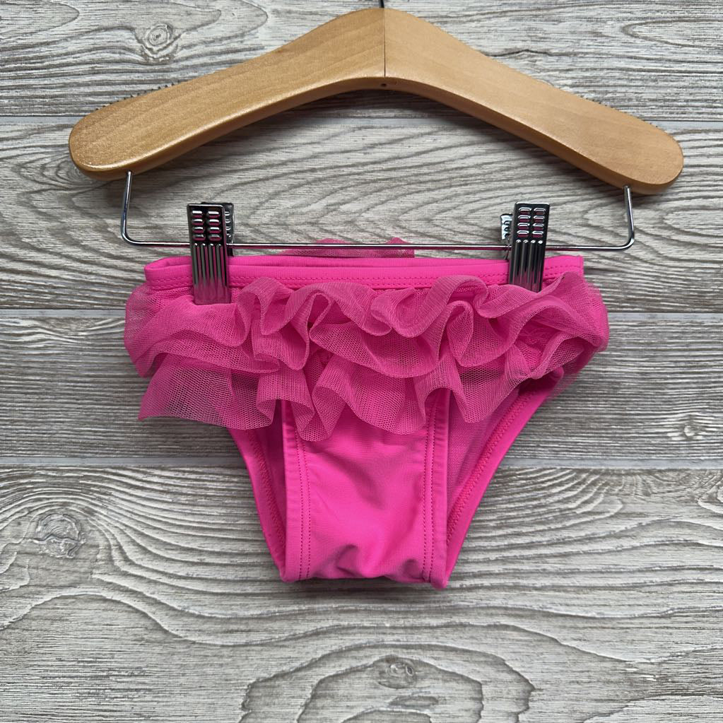 2 Pc Swimsuit Tulle Ruffles 12M