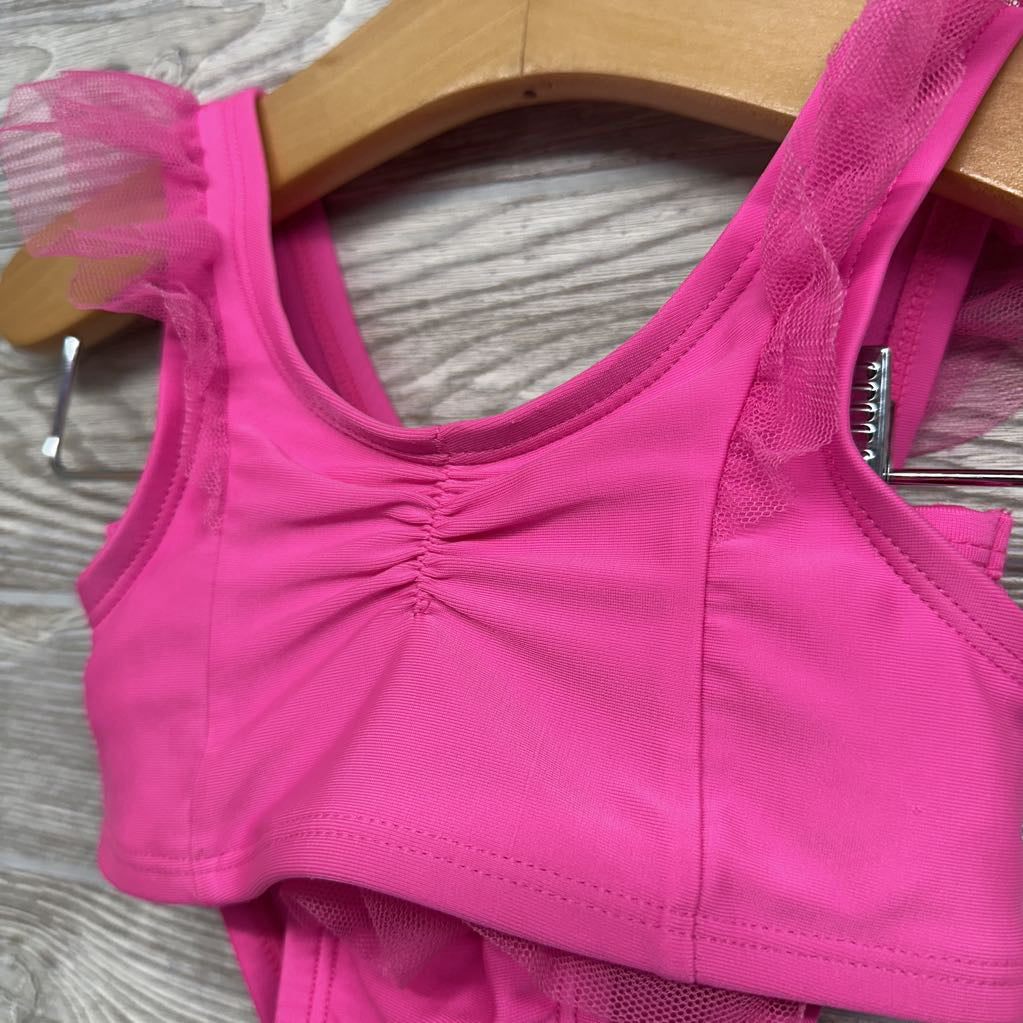 2 Pc Swimsuit Tulle Ruffles 12M