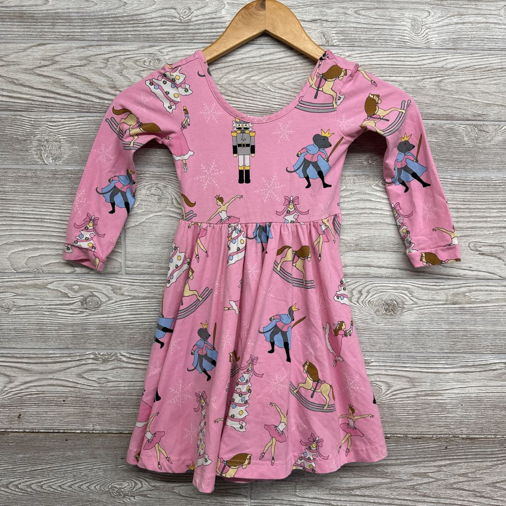 LS Joy Dress Ballerinas Rocking Horses 5-6