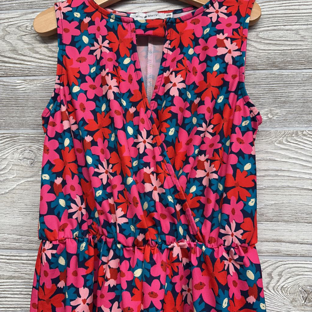 Romper Flowers 8-10