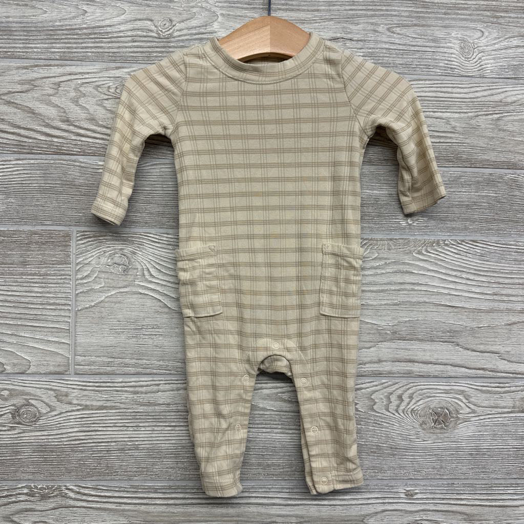 Ribbed Outfit Stripes W/ Pockets 0-3M