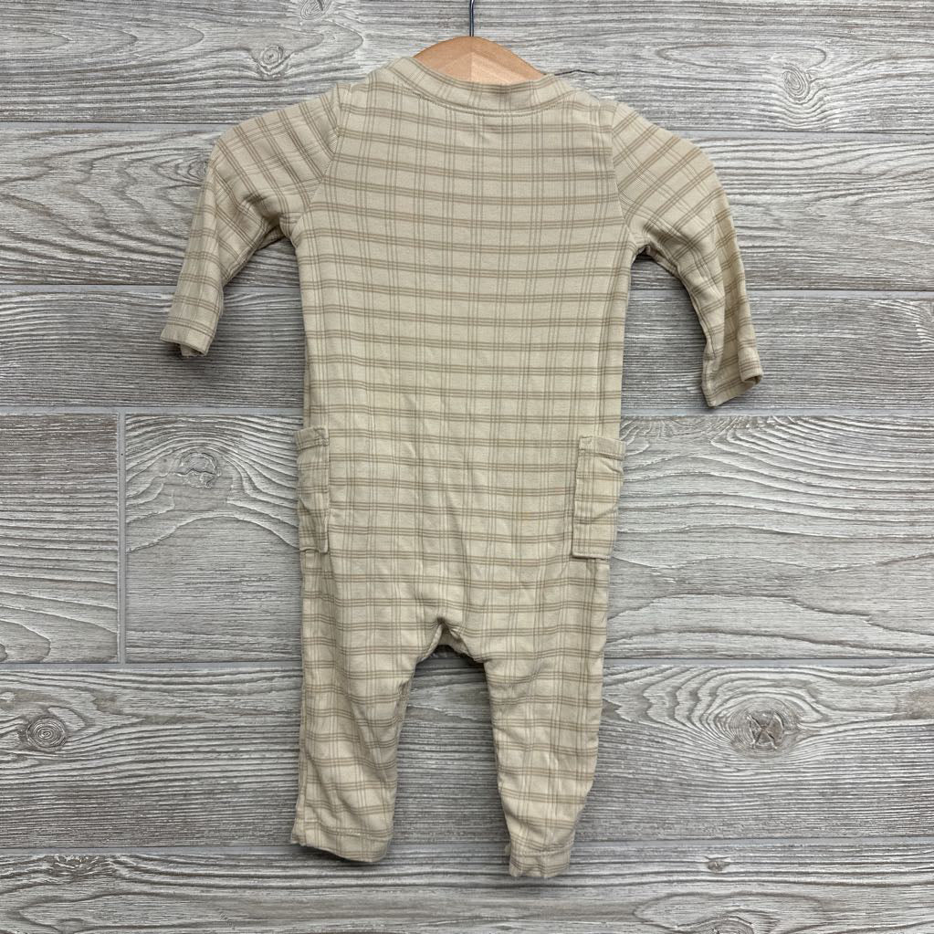 Ribbed Outfit Stripes W/ Pockets 0-3M