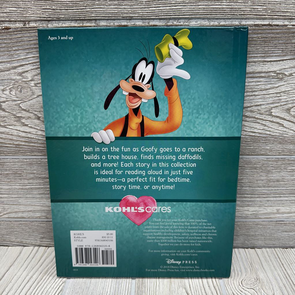 NEW 5 Minute Stories Starring Goofy Hardcover