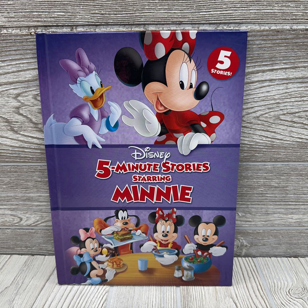 NEW 5 Minute Stories Starring Minnie Hardcover