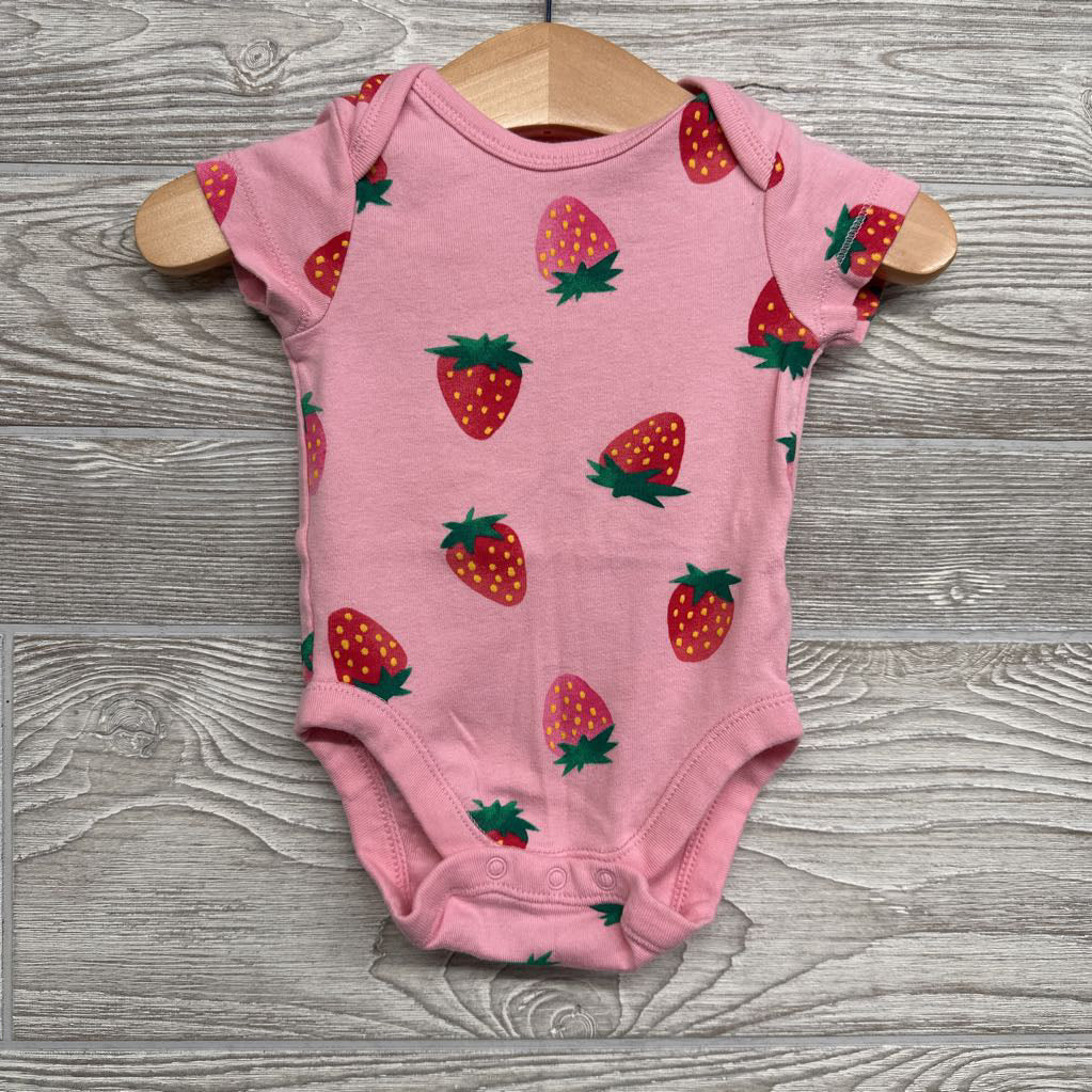 Bodysuit Strawberries 0-3M