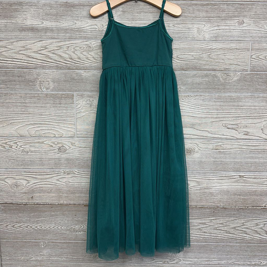Tank Tulle Macrame Lace Dress 4-5
