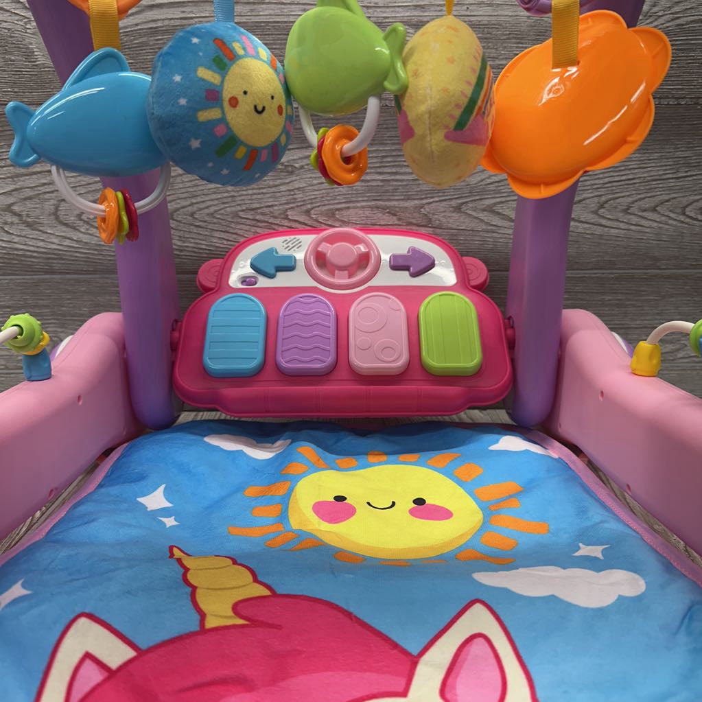 4-in-1 Baby Play Mat & Activity Center Gym