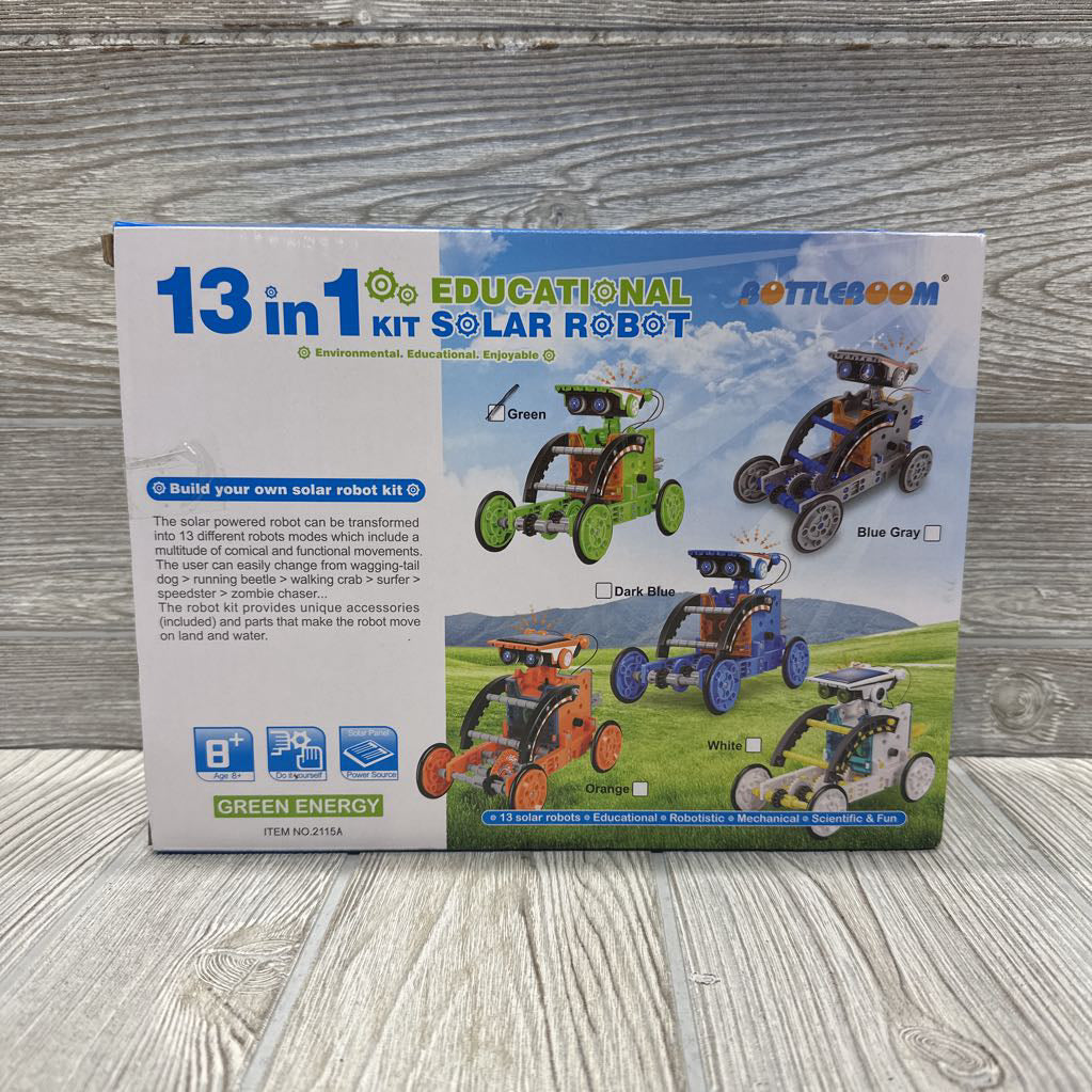 NEW 13 In 1 Kit Solar Robot