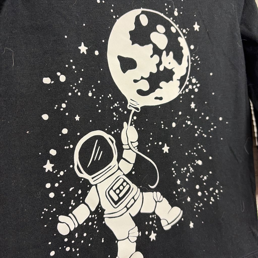 LS Shirt Astronaut Moon 4T