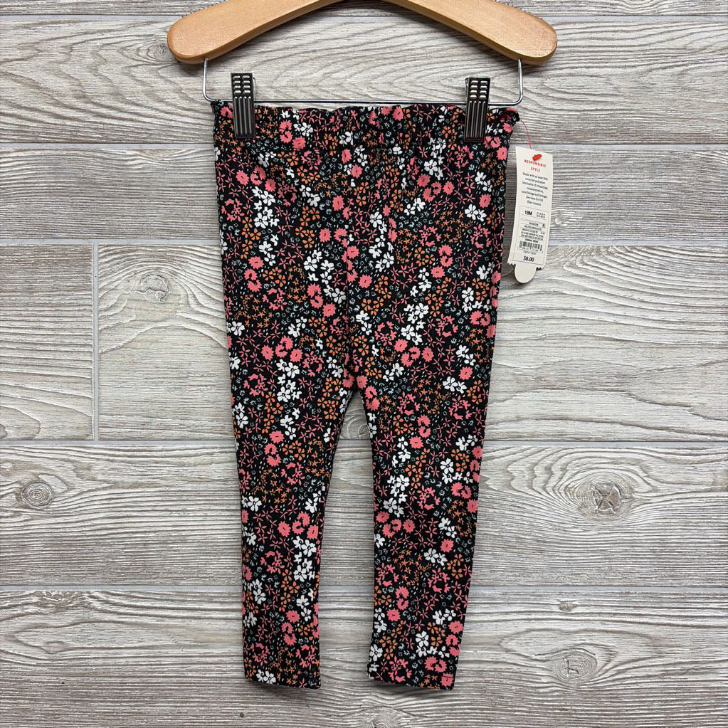 NEW Pants Flowers 18M