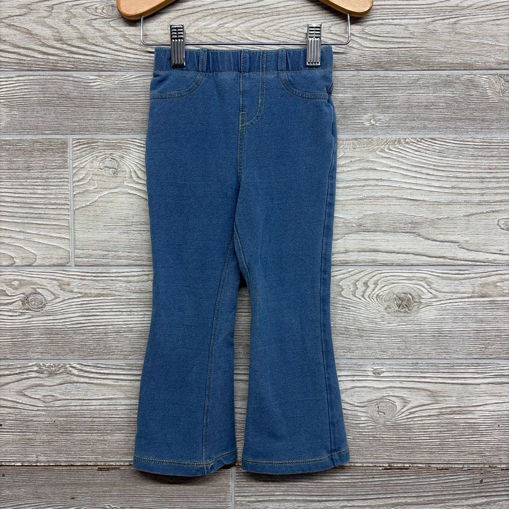 Knit Flare Jeggings 3T