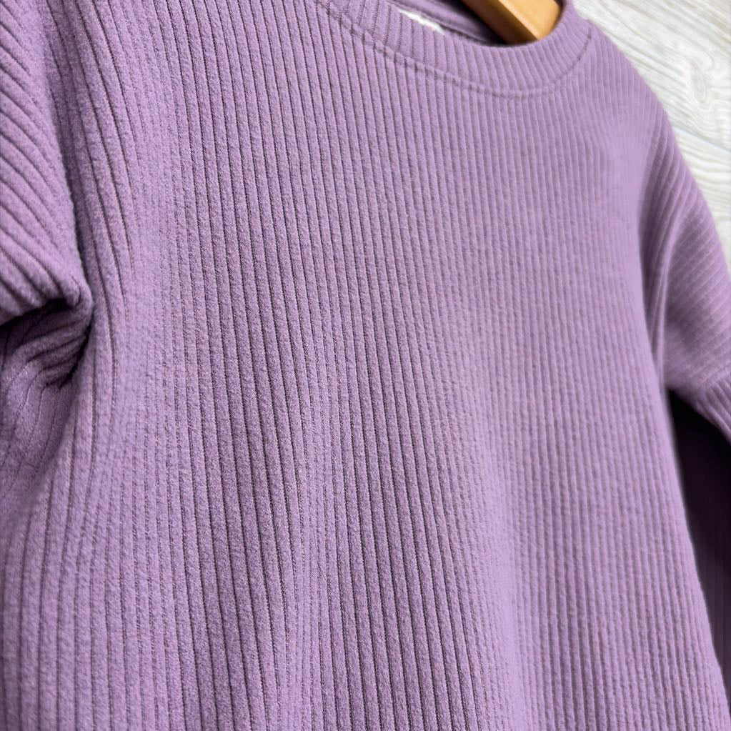 LS Ribbed Shirt & Flare Pants 3T