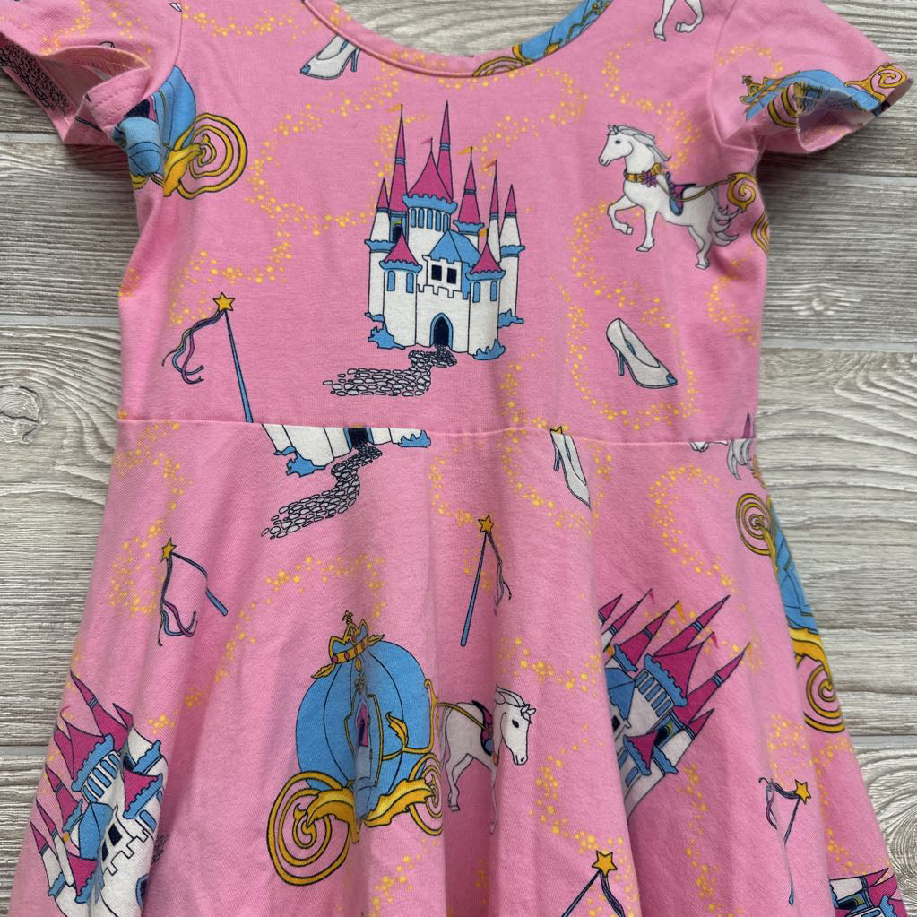 Dress Cinderella Castle, Carriage & Slipper 6-7