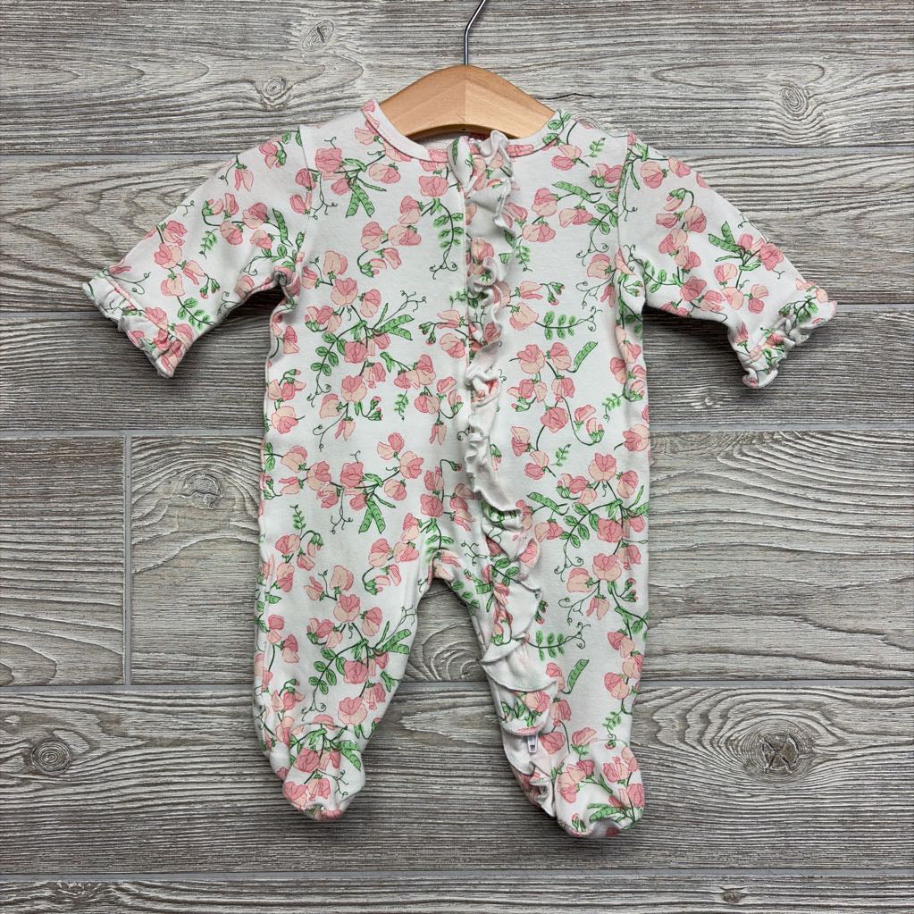 Ruffle Sleeper Flowers NB