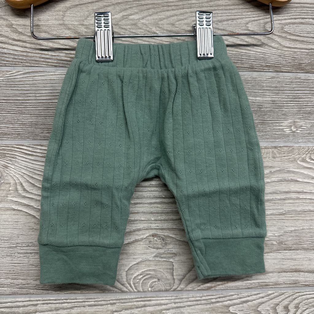 Pointelle Bodysuit & Harem Pants NB