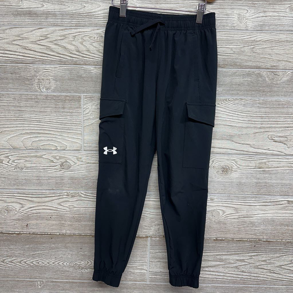 Woven Cargo Drawstring Joggers 8